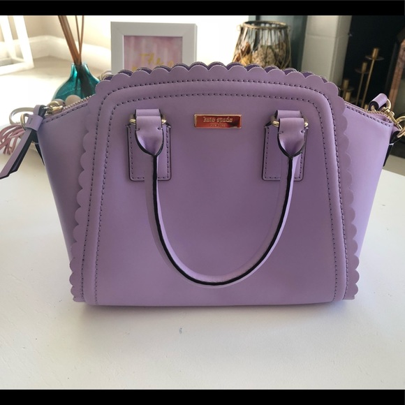 lilac kate spade purse